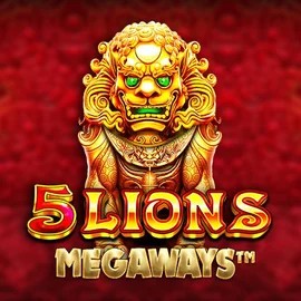 5 Lions Megaways logo by Pragmatic Play at Bassbet Casino