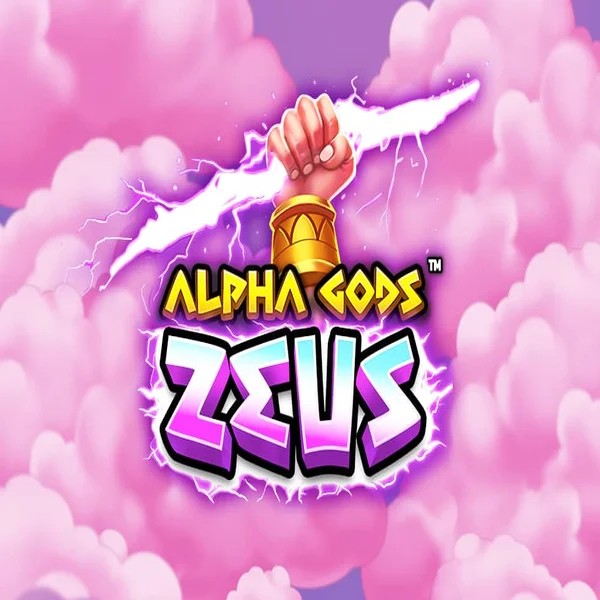 Slots logo of Alpha Gods Zeus from PearFiction Studios at Bassbet Casino