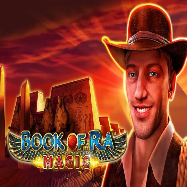 Book of Ra Magic slot visual from Greentube available on bassbetcasino-spain.com
