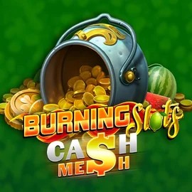 Burning Slots Cash Mesh online game logo by BF Games on bassbetcasino-spain.com
