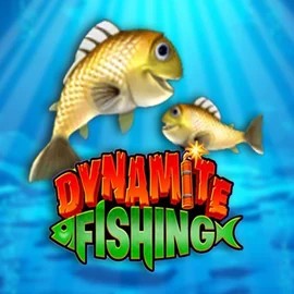 Dynamite Fishing online game logo by Inspired Gaming on bassbetcasino-spain.com
