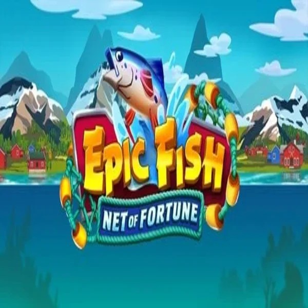 Epic Fish Net of Fortune by Quickspin, showcased at bassbetcasino-spain.com – game logo