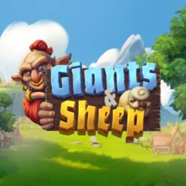 Slots logo of Giants and Sheep from Relax Gaming at Bassbet Casino