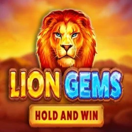 Lion Gems Hold and Win by Playson, showcased at bassbetcasino-spain.com – game logo