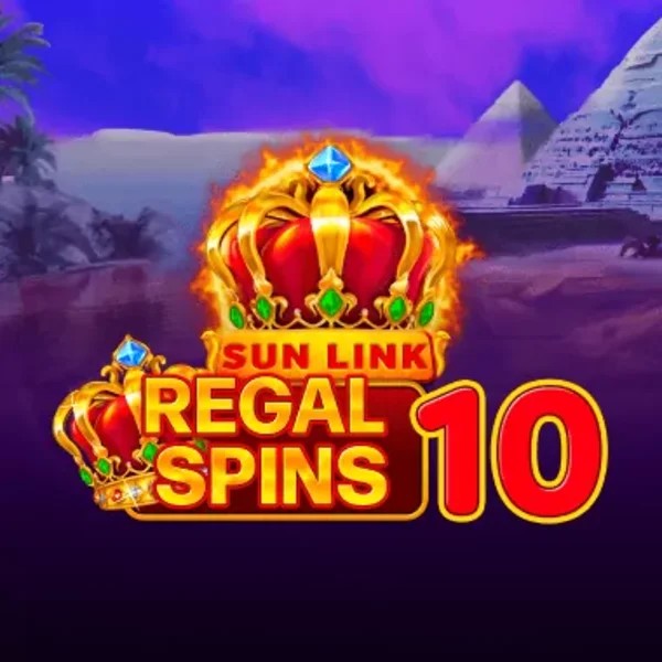 Regal Spins 10 logo – Slots by PatePlay at Bassbet Casino