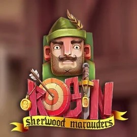 Official Slots logo: Robin Sherwood Marauders by Yggdrasil at Bassbet Casino