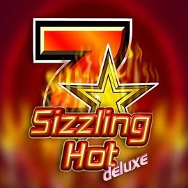 Sizzling Hot Deluxe logo by Novomatic at Bassbet Casino