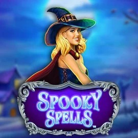 Spooky Spells logo by Novomatic at Bassbet Casino