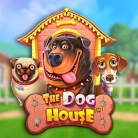 The Dog House slot logo by Pragmatic Play at Bassbet Casino