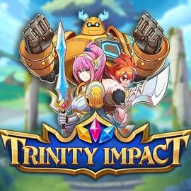 Official Slots logo: Trinity Impact by Play'n GO at Bassbet Casino